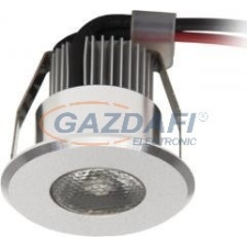 KANLUX "Haxa" süllyesztett lámpa, 1W, 1xPower Led, alumínium, meleg fehér, IP20 világítás