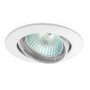 KANLUX "Vidi" süllyesztett spotlámpa, Gx5,3, MR16, 12V, 50W, fehér, billenthető, IP20, alumínium