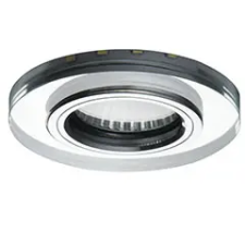 KANLUX SideLight Soren üveg spot lámpatest, kör, hideg fehér LED oldalvilágítás világítás