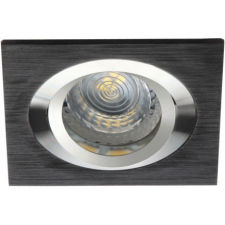 KANLUX Szögletes süllyesztett halogén mennyezeti lámpatest SEIDY MR16 Gx5.3 fekete Kanlux világítás