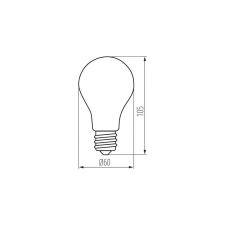 KANLUX XLED izzó E27 4,5W 470lm 4000K A60 29608 izzó