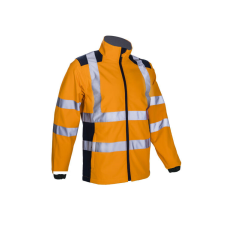  KANPA HI-VÍZ NARANCS SOFTSHELL DZSEKI_XL láthatósági ruházat