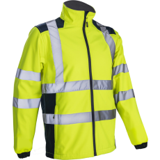  KANPA HI-VIZ SÁRGA SOFTSHELL DZSEKI_L