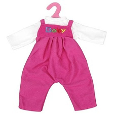  Kantáros nadrág és póló babaruha - 46 cm (26596) játékbaba felszerelés