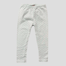 KANZ Menta színű pöttyös leggings