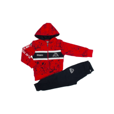 Kappa fiú tréningruha 8051T0027 116 CM Piros | Fekete 6 év