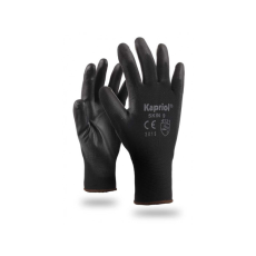 KAPRIOL Skin védőkesztyű, fekete, méret: 9
