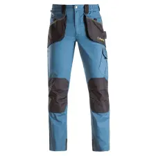 KAPRIOL Slick munkavédelmi nadrág kék/fekete M munkaruha