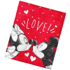 KAPTAN Dětská deka Mickey a Minnie Mouse Love 130 × 160 cm