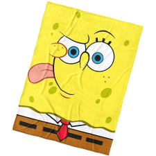 KAPTAN Dětská deka Sponge Bob Emoji 150 × 200 cm lakástextília