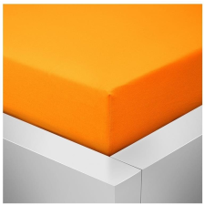 KAPTAN jersey crib sheet - 70x140 orange (02-04-0006-07-05-010) lakástextília