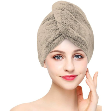 KAPTAN Rychleschnoucí froté turban na vlasy, béžový lakástextília