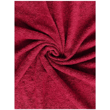 KAPTAN Sheet Terry Lux, 90 × 200 cm, burgundy (5693218693-010) lakástextília