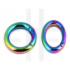  Karabiner karika szivárványos rövidáru