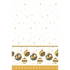 Karácsony Charming Baubles papír asztalterítő 120x180 cm lakástextília