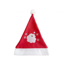 Karácsony Mikulás Snowflakes sapka 29x43 cm party kellék