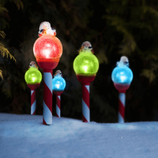  Karácsony témájú kerti LED szolár kristály lámpa kültéri világítás