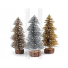  Karácsonyfa dekoráció glitteres - 20 cm karácsonyi dekoráció