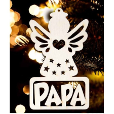  Karácsonyfa dísz, Papa, angyal karácsonyfadísz
