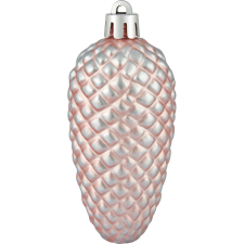  Karácsonyfadísz-készlet fenyőtoboz rózsaszín 4 darab karácsonyfadísz