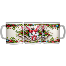  Karácsonyi Cartoon Nyuszika - Bögre bögrék, csészék