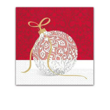 Karácsonyi Elegant Xmas Ball szalvéta 20 db-os 33x33 cm. papírárú, csomagoló és tárolóeszköz