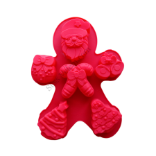  Karácsonyi formák szilikon muffin sütőforma mézi alakú edény