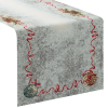 Karácsonyi gobelin asztali futó Szürke 40x100 cm +/-5%