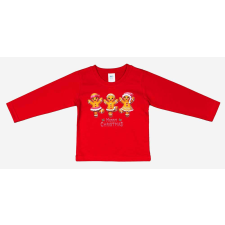  Karácsonyi hosszú ujjú póló gyerek póló