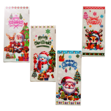  Karácsonyi/Mikulás Celofán Zacskók (12 db-os szett) sütés és főzés