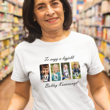  Karácsonyi női póló – Te vagy a legjobb Mama, 4 fotóval női póló