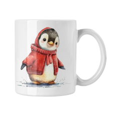  Karácsonyi Pingvin - Bögre bögrék, csészék