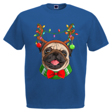  Karácsonyi Pug - Karácsonyi Férfi Póló férfi póló