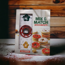  Karácsonyi Sütikiszúró Variálható - 4 részes sütés és főzés