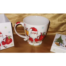 Karácsonyi télapós bögre füllel díszdobozban, 42 cl, 1 db bögrék, csészék