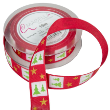  Karácsonyi textil szalag DREAM 25mmx15m dekorációs kellék