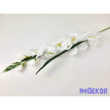  Kardvirág szálas selyem 77 cm - Fehér dekoráció