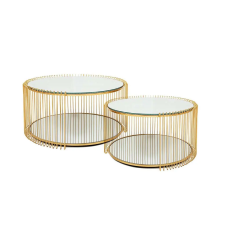 KARE KARE asztali készlet WIRE DOUBLE I sárgaréz bútor