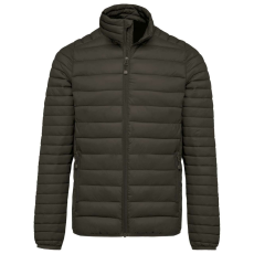 KARIBAN bélelt meleg és ultrakönnyű férfi kabát KA6120, Dark Khaki-S