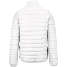 KARIBAN bélelt meleg és ultrakönnyű férfi kabát KA6120, White-2XL férfi kabát, dzseki