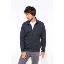 KARIBAN Dzseki Kariban cipzáras polár unisex, black, S munkaruha