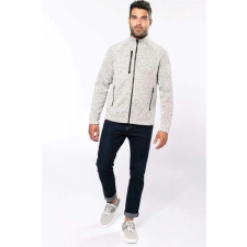 KARIBAN Dzseki Kariban férfi cipzáras férfi (100%poliészter) navy melange, 2XL munkaruha