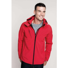 KARIBAN Dzseki Kariban férfi kapucnis softshell férfi (94%poliészter) red, S munkaruha