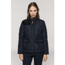 KARIBAN Dzseki Kariban női bélelt cipzáros női (100%poliészter) black/black, 2XL munkaruha