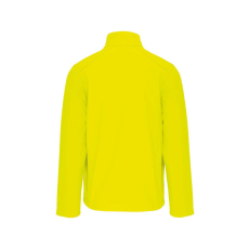 KARIBAN Férfi 3 rétegű softshell dzseki, Kariban KA401, Fluorescent Yellow-M