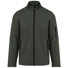 KARIBAN Férfi 3 rétegű softshell dzseki, Kariban KA401, Marl Green-XL