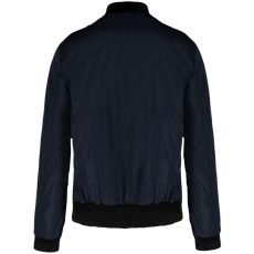 KARIBAN Férfi bélelt dzseki, ujján zsebbel, Kariban KA6122, Navy-XL