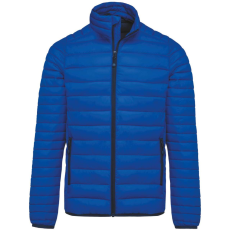 KARIBAN Férfi bélelt meleg és ultrakönnyű kabát , Kariban KA6120, Light Royal Blue-L