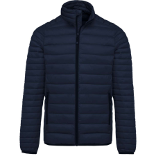 KARIBAN Férfi bélelt meleg és ultrakönnyű kabát , Kariban KA6120, Navy-2XL férfi kabát, dzseki