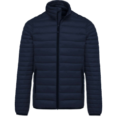 KARIBAN Férfi bélelt meleg és ultrakönnyű kabát , Kariban KA6120, Navy-L